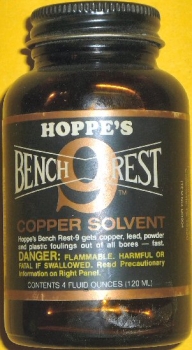 Hoppes Benchrest No.9 Cooper Solvent. Laufreinigung 120 ml.