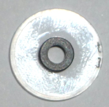 Matchwaffenkorneinsatz, Klarsicht, Ringkorn, 3,4 mm