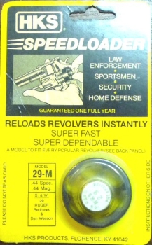HKS Speedloader für S&W, M- 49 (Kal . 44), Ruger Redhawk & Dan Wesson