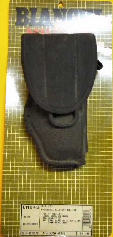 Bianchi Military Holster Modell : UM843, f. 9 mm Automatic, schwarzer Condura